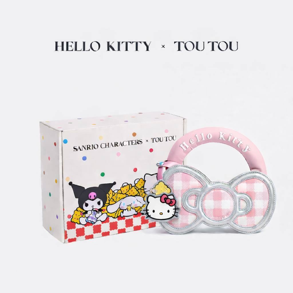 CN9126-2 Tas Selempang HELLO KITTY x TOUTOU BOX Premium Wanita