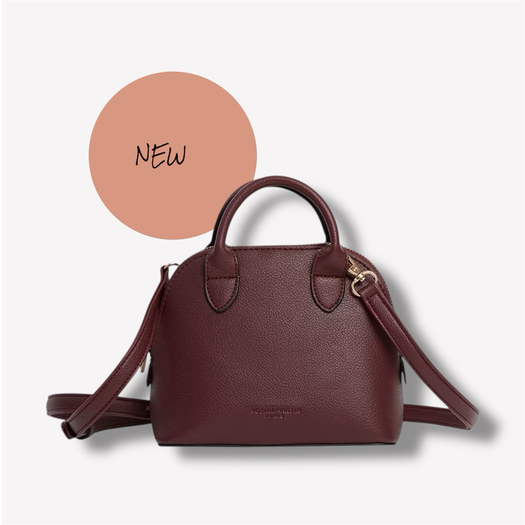 Sophie Martin Cecillia Small Bag Burgundy