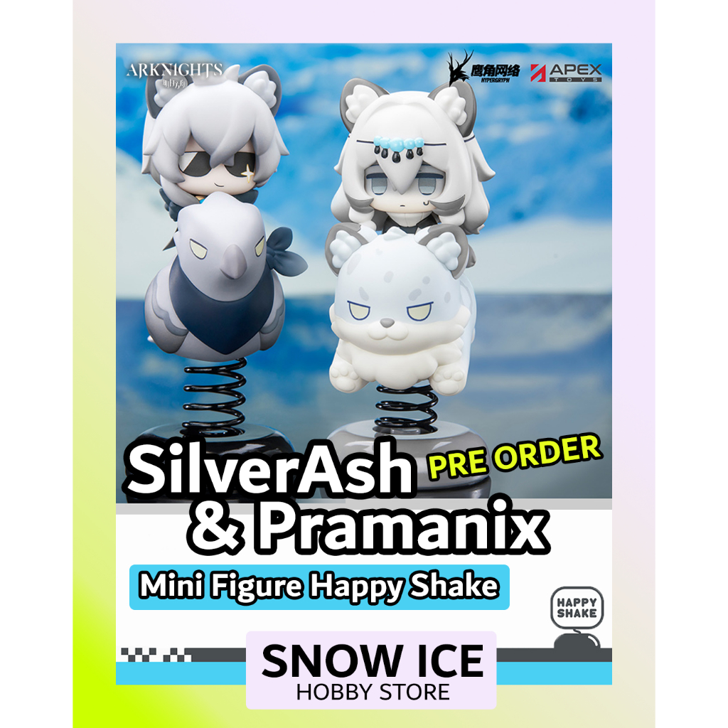 SilverAsh Mini Figure Happy Shake - Arknights (9,5cm)