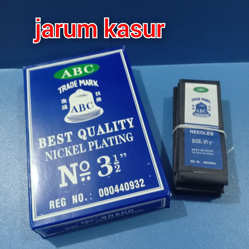 GROSIR Jarum Jahit Kasur/jarum besar/jarum kasur per 10 bungkus/ 1 ikat