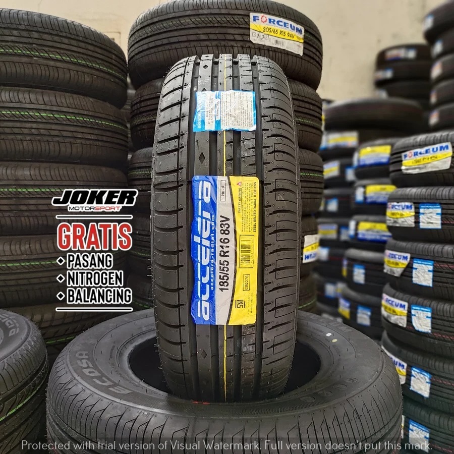 JUAL BAN STANDAR JAZZ 185 55 R16 ACCELERA PHI-R