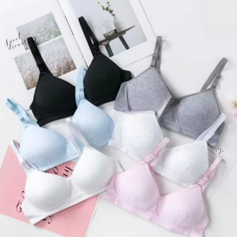 PROMO GROSIR  bh harga 6 pcs bh wanita dewasa terbaru / bh busa tanpa kawat / bh dewasa isi 3 pcs / 