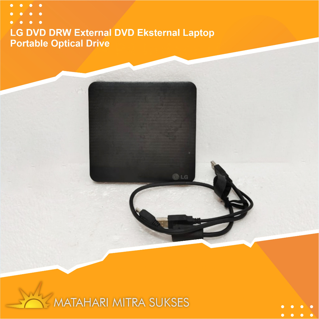 LG DVD DRW External DVD Eksternal Laptop  Portable Optical Drive
