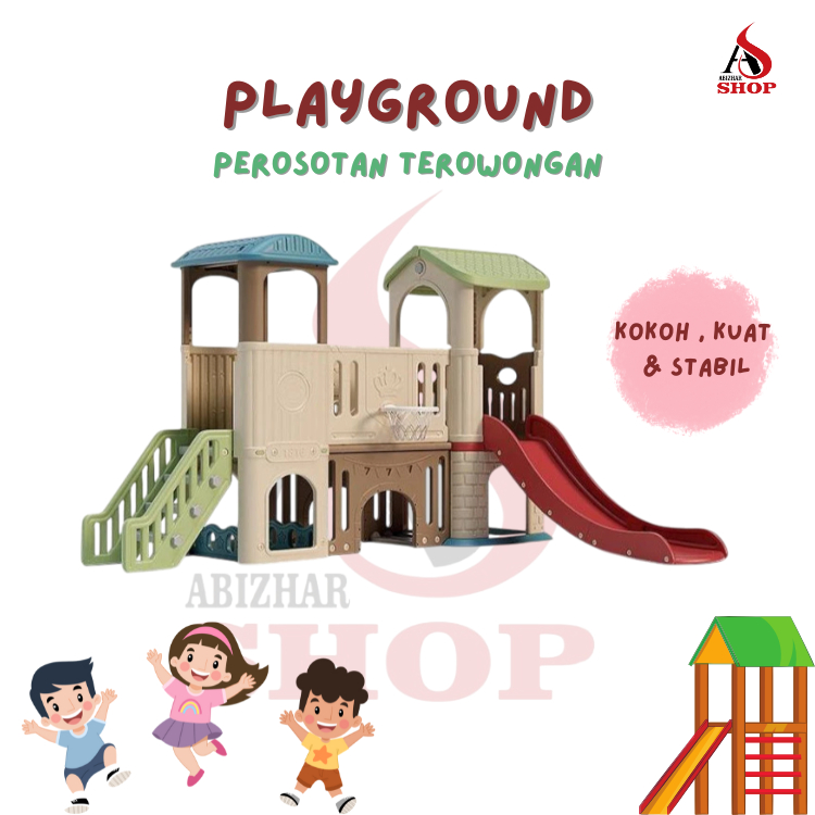 Perosotan & Playhouse Indoor – Mainan Anak Aktivitas Seru