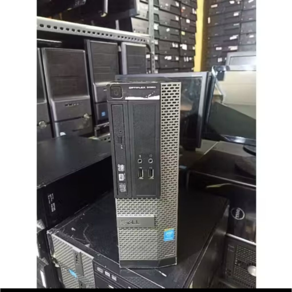 PC DELL DESKTOP MINI OPTIPLEX 3020 CORE I3 GEN4 HASWELL RAM 4GB HDD 500GB LIKE NEW