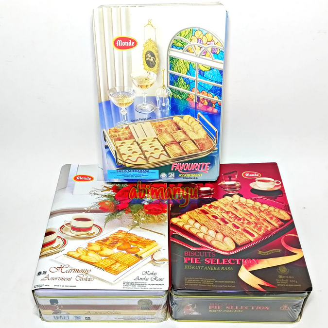 Biskuit Monde Kaleng Besar 850GR