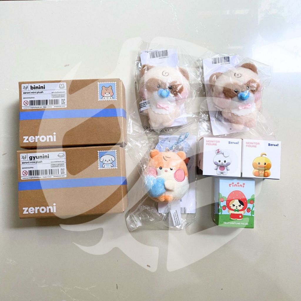 [READY] Zerobaseone Line Friends Official Zeroni Version 1 / Fluffy Wonderland / Home Party / Royche