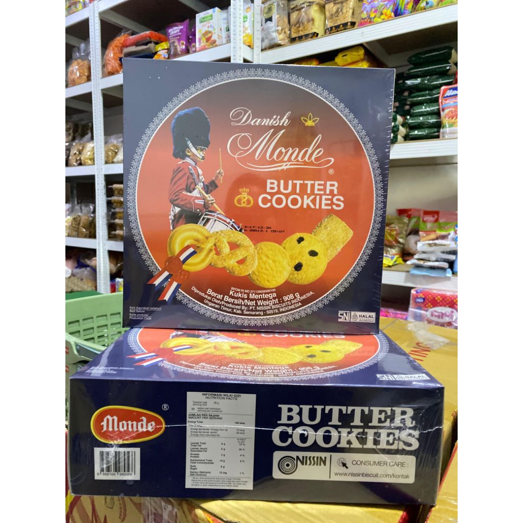MONDE Butter cookies 908gram