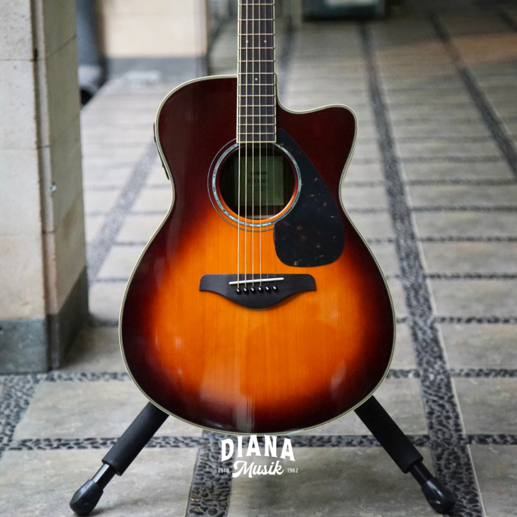 Yamaha FSX830C / FSX 830 C BS Accoustic Guitar, Brown Sunburst