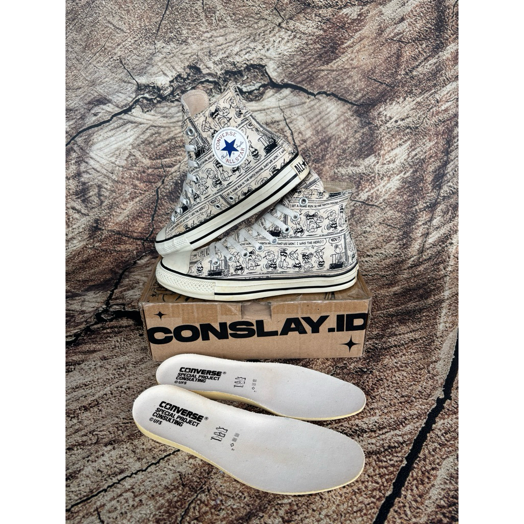 ( Size 41 ) Converse CT X The Peanuts "Charlie Brown" ( JAPAN MARKET )