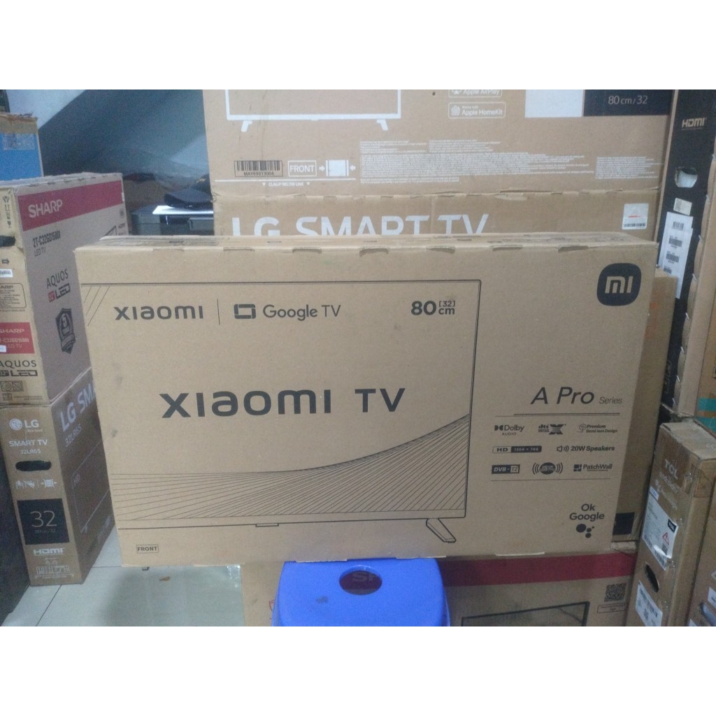 100% BARU TV LED Xiaomi L32M8-A2ID 32 inci HD Google TV YouTube Digital TV Garansi resmi 1 Years 669