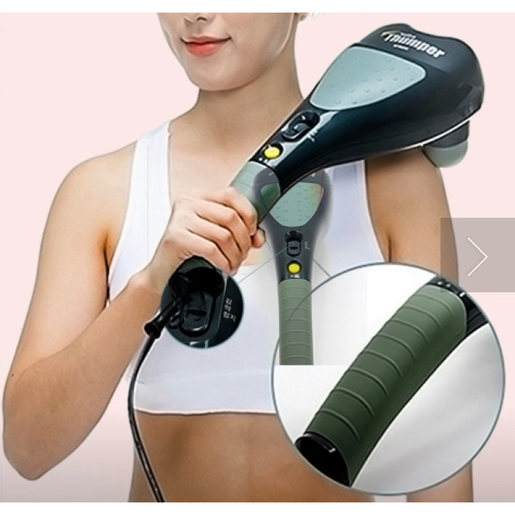 [Baca desc] DP Alat mesin pijat punggung elektrik infrared light panas heat Advance Thumper original