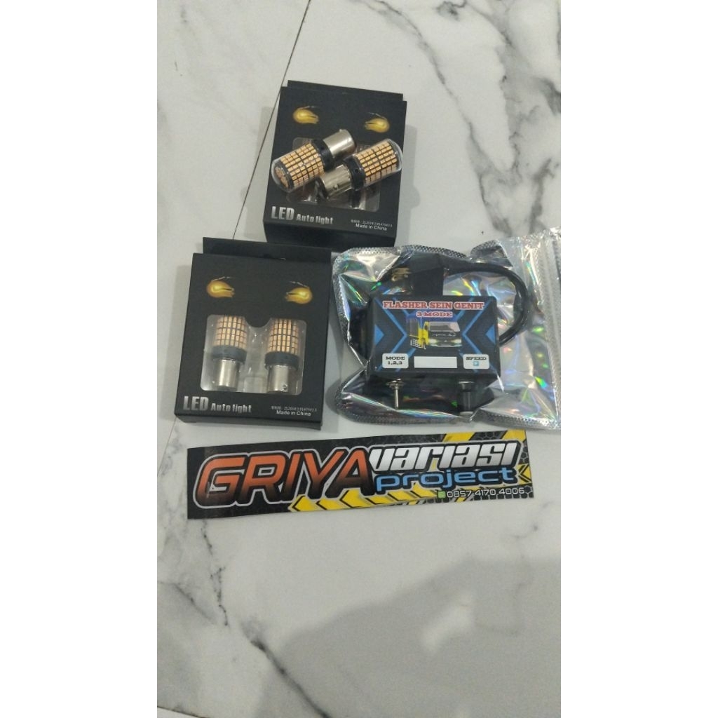 sepaket LED sein + flasher sein genit PNP Suzuki Futura