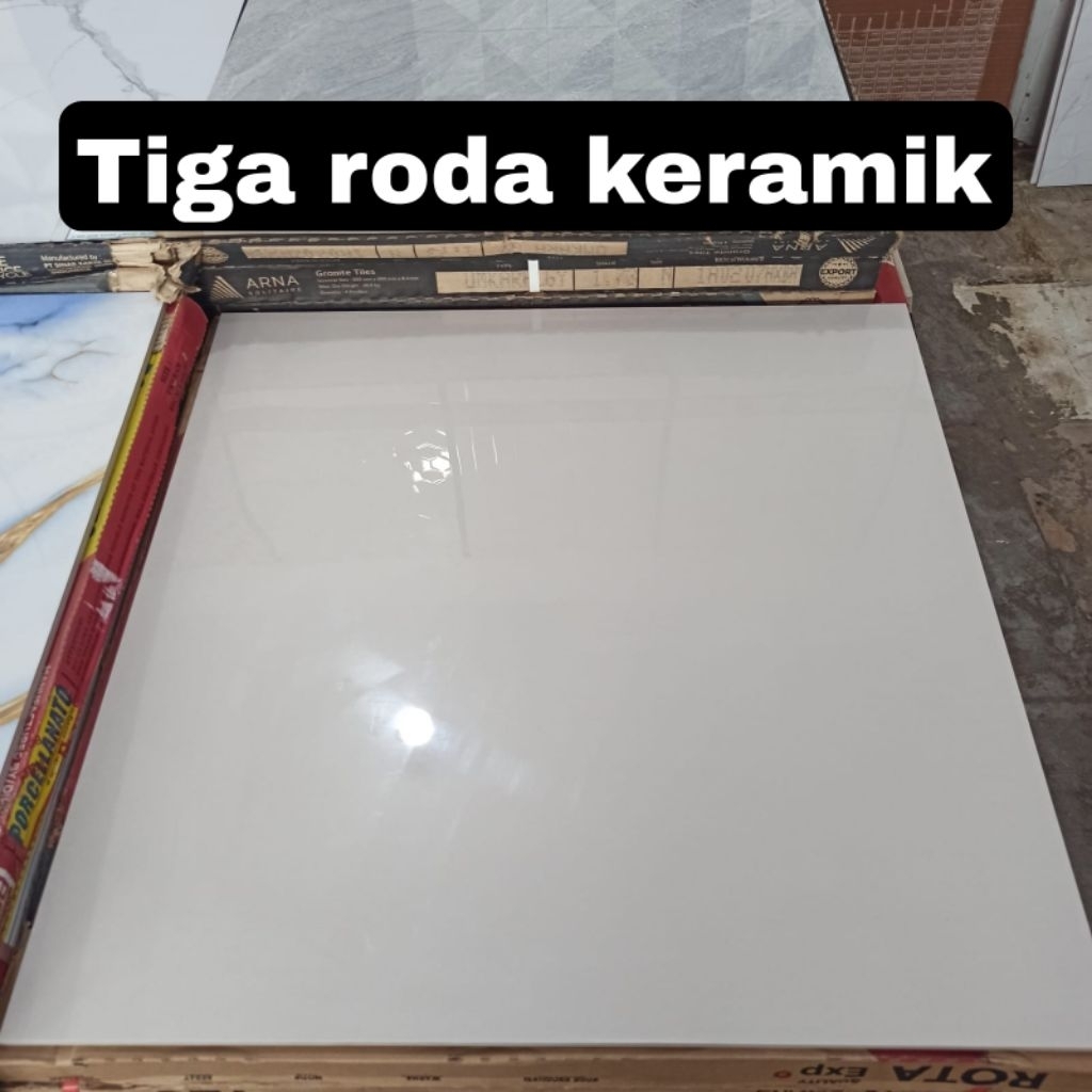 granit 60x60 lantai/granit glasspolish/granit ruang tamu/granit murah/granit crem polos 60x60/granit