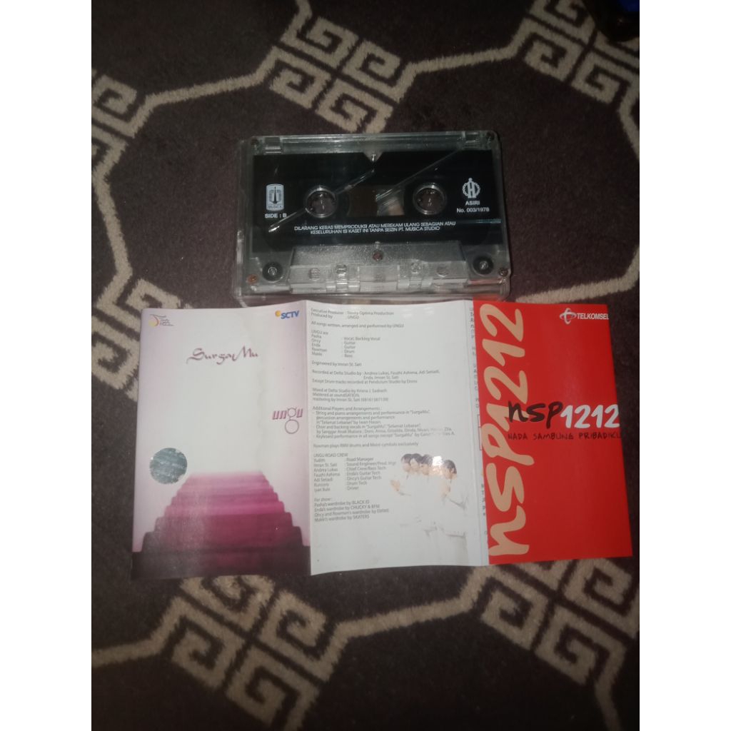 kaset pita ungu surgamu