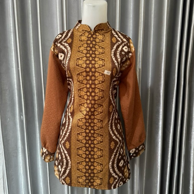 TUNIK JUMPUTAN PALEMBANG/COUPLE BAJU GAMIS KEMEJA /SERAGAM BATIK JUMPUTAN PALEMBANG
