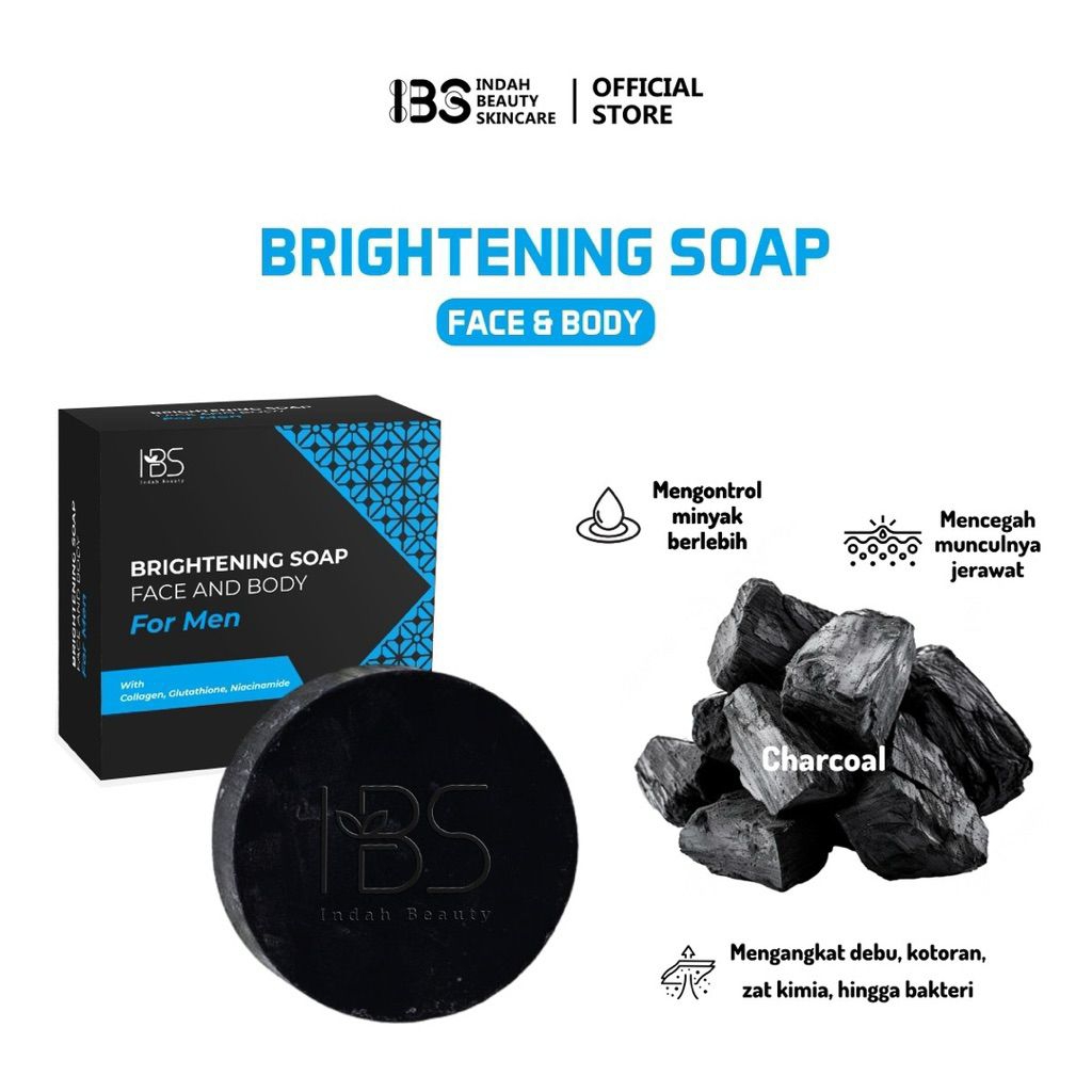 IBS BRIGHTENING SOAP FACE AND BODY FOR MEN