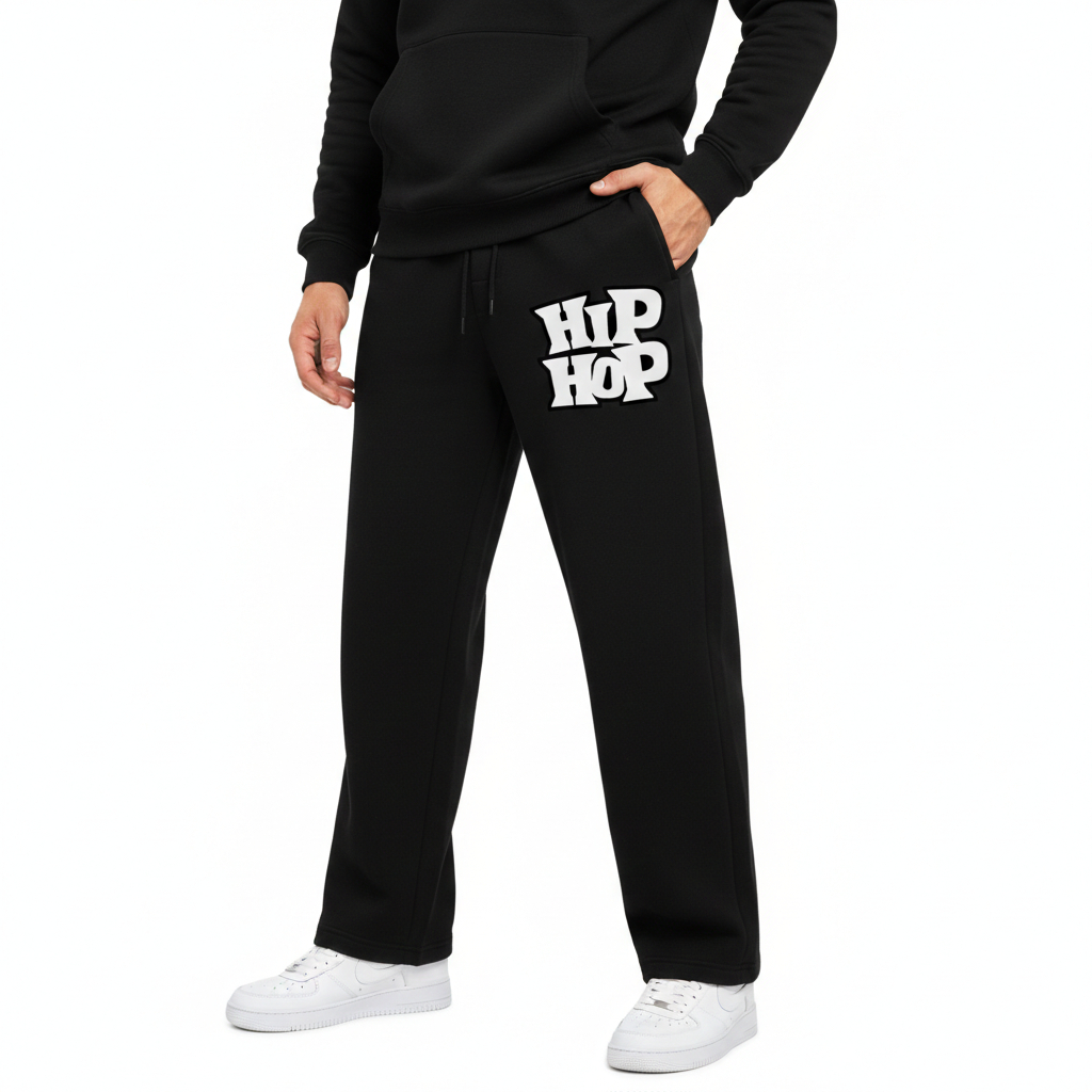Celana Baggy Pants Panjang HIPHOP Bahan Fleece Lembut Size L - XXL Model Terbaru Celana Losepants Pr