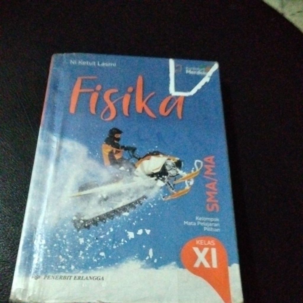 Buku fisika 2 SMA kurikulum merdeka Airlangga