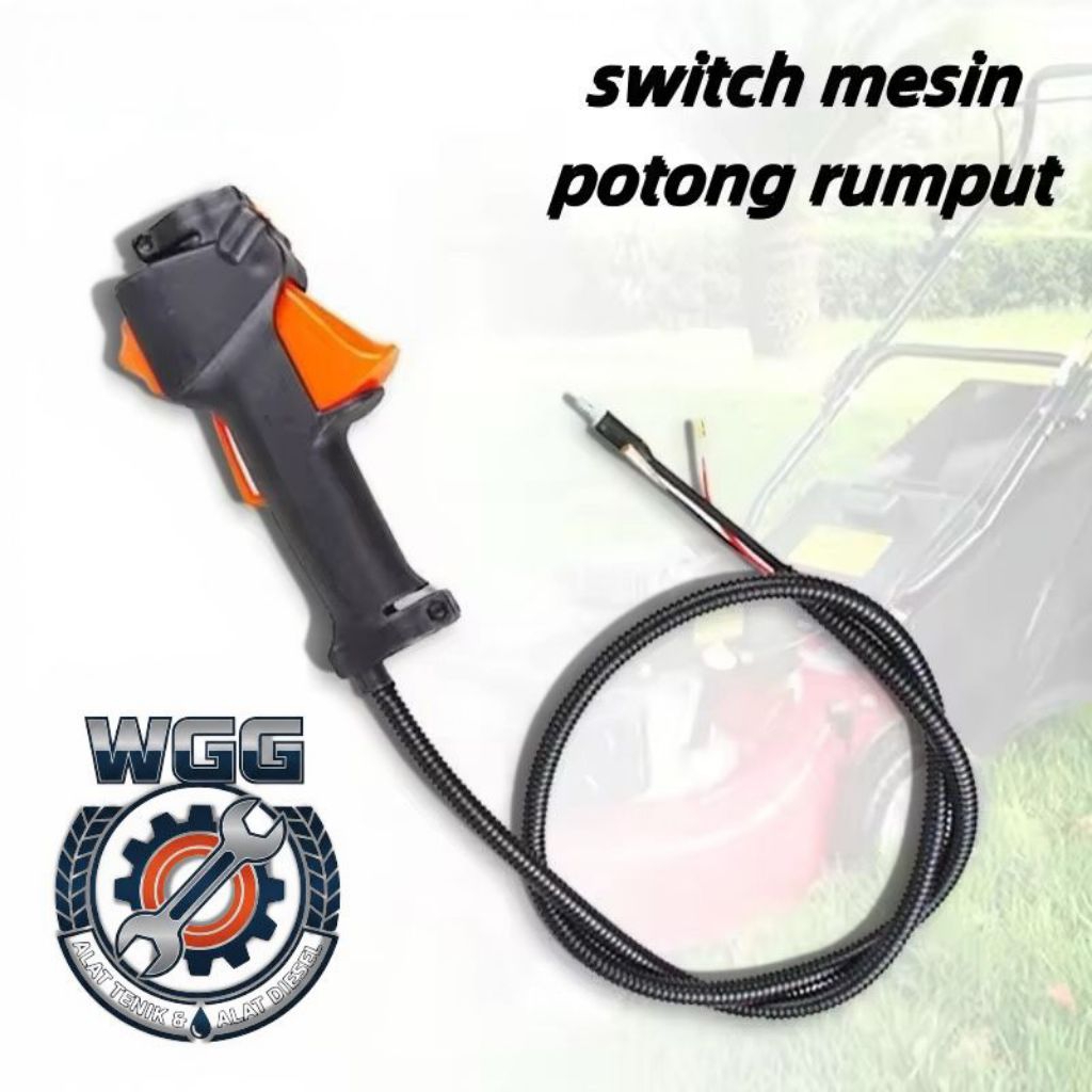 GX31 GX35 Handel Gas Komplit / Throttle Lever Gagang Gas Mesin Potong Rumput 4 Tak 2 Tak /  Handle G