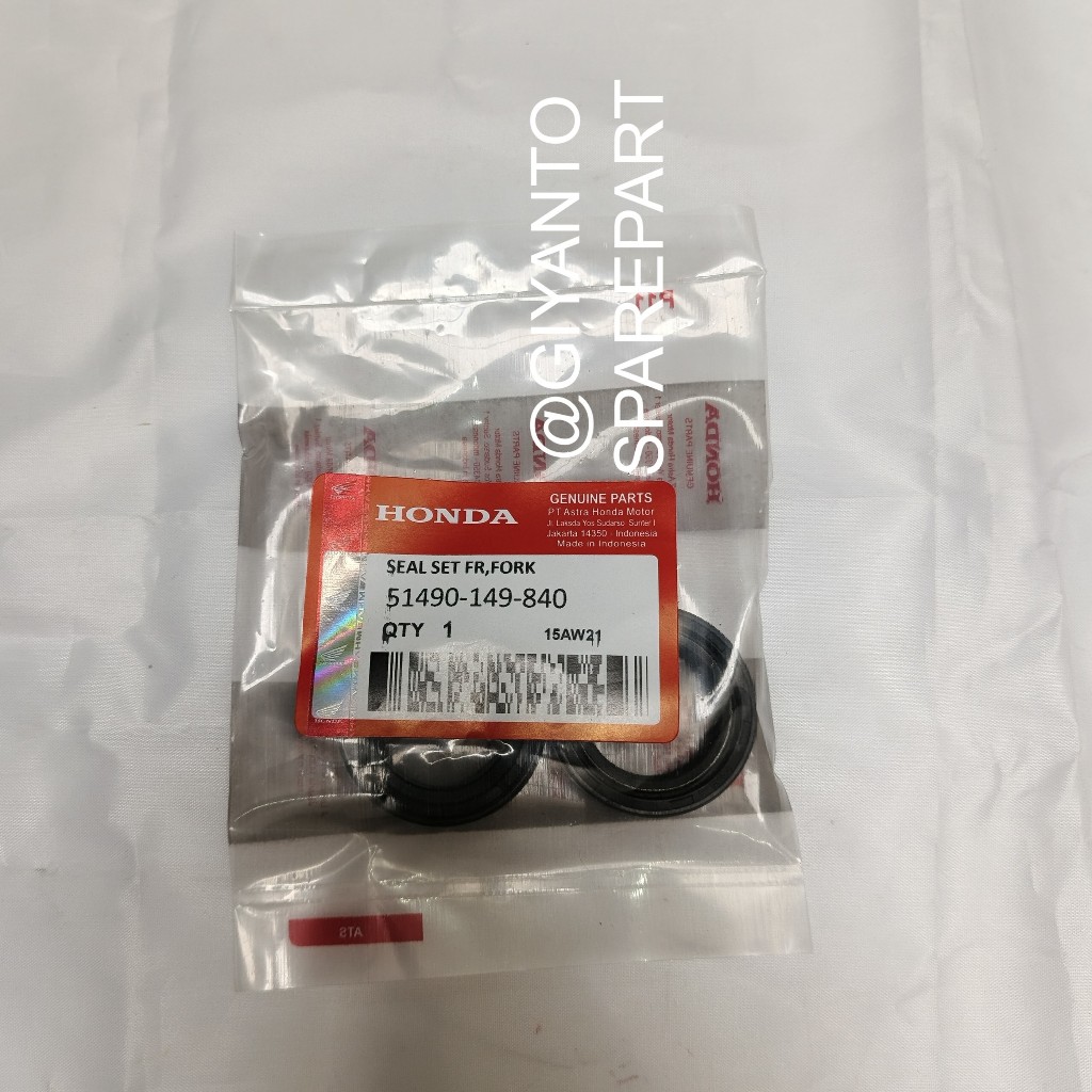 SEAL SHOCK DEPAN HONDA WIN 149