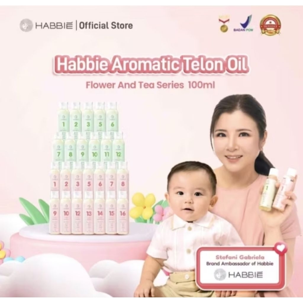 Habbie Telon 100ml - Minyak Telon Aromatik