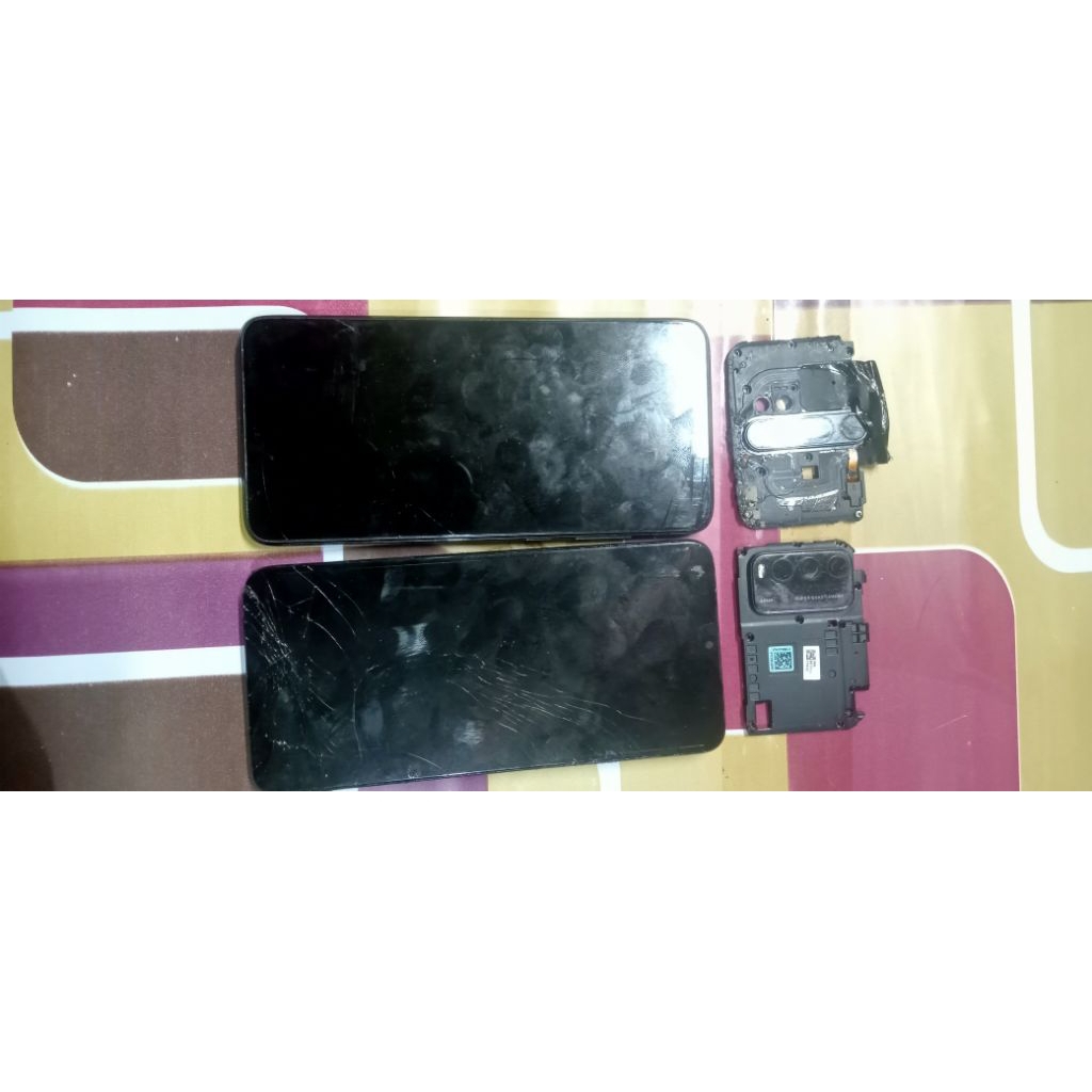 hp redmi not 8 pro ram 6, redmi 9t ram 4..