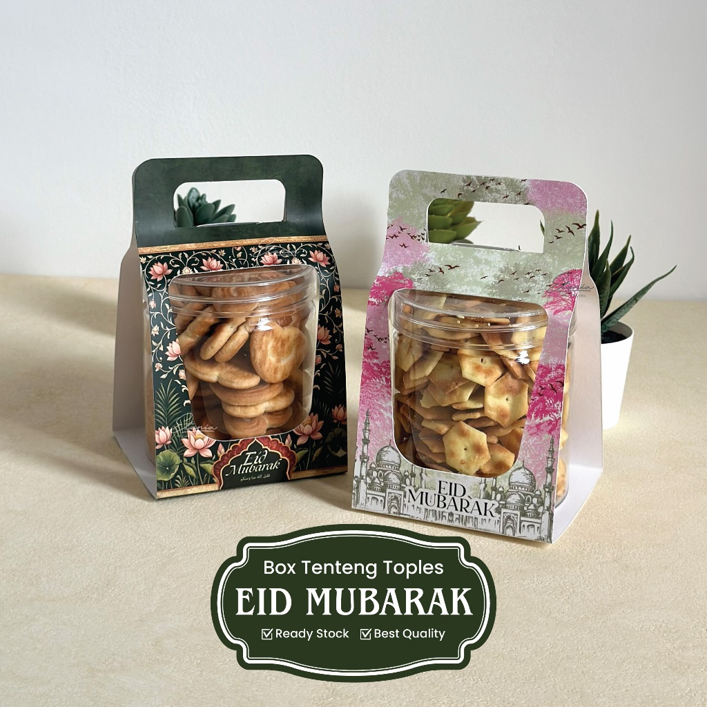 Box tenteng toples Box jinjing toples tabung handle Packaging toples tabung