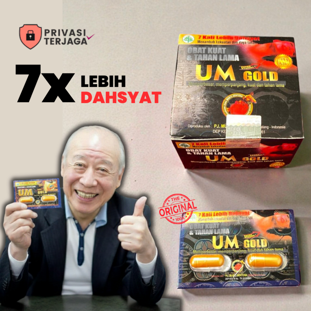 UM GOLD ORIGINAL BLISTER - HERBAL URAT MADU ORIGINAL | JAMU URAT MADU ORIGINAL UM GOLD BLISTER