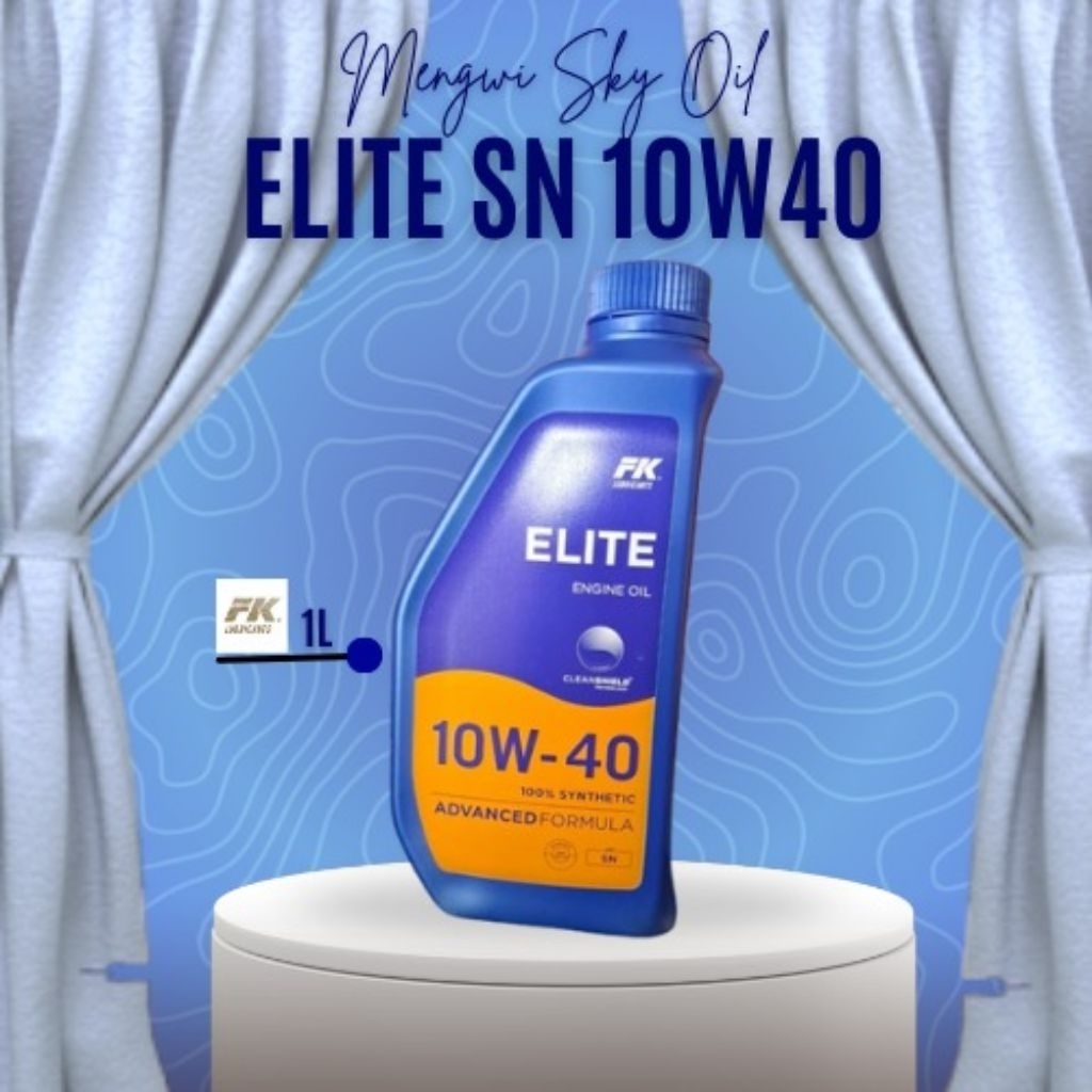 Oli FK ELITE SN 10W40, 1 Liter