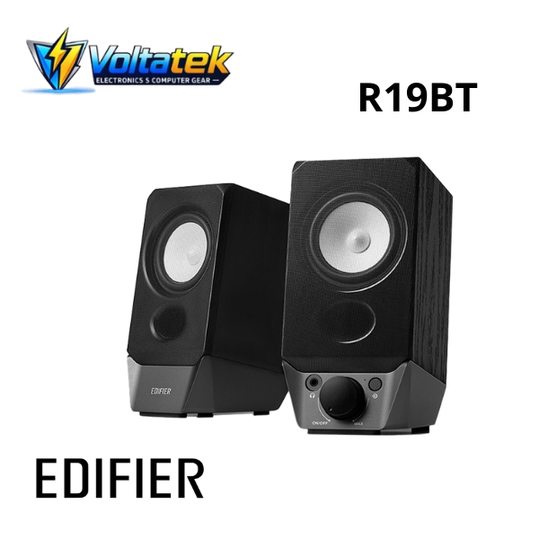 EDIFIER R19BT Speaker Bluetooth Wireless Desktop 2.0 Multimedia Speaker Bass USB Jack 3.5mm Active A