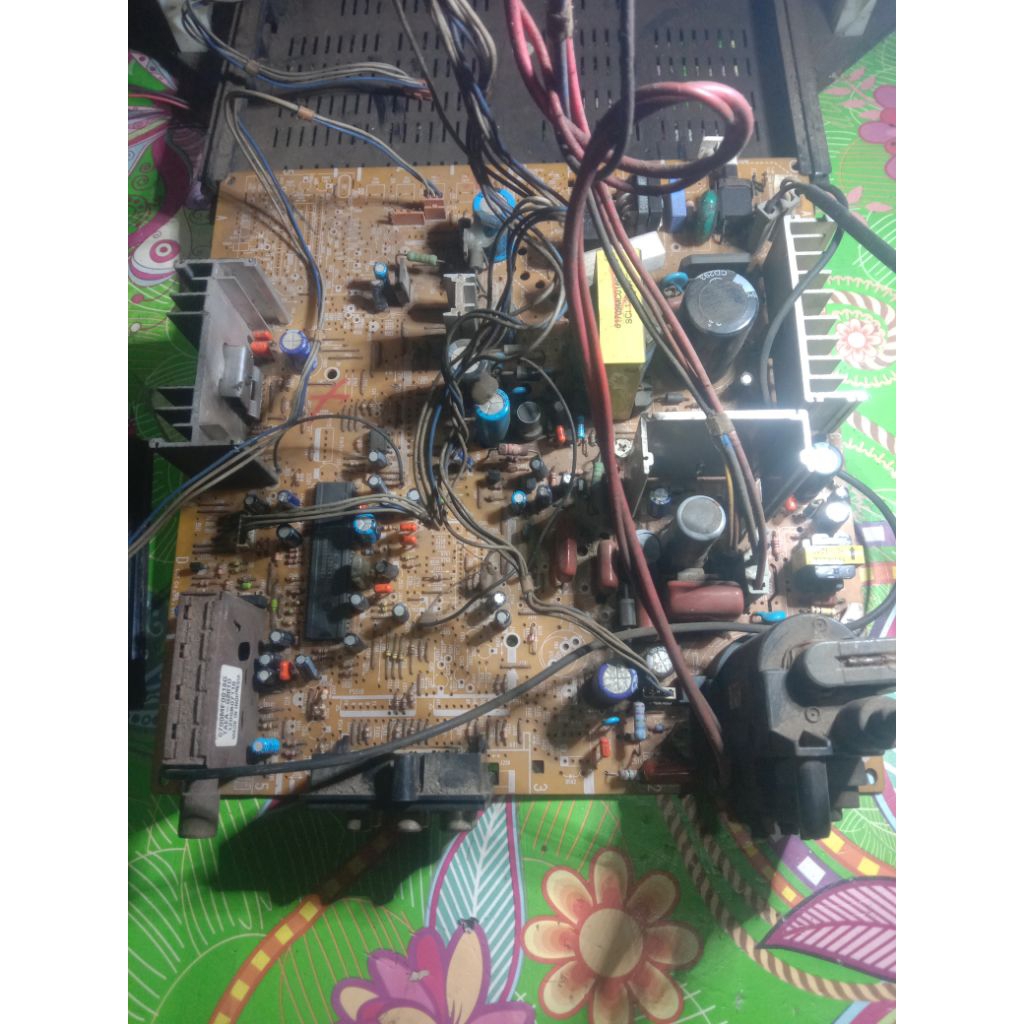 mesin TV LG slim 21 kotak siap rakit normal