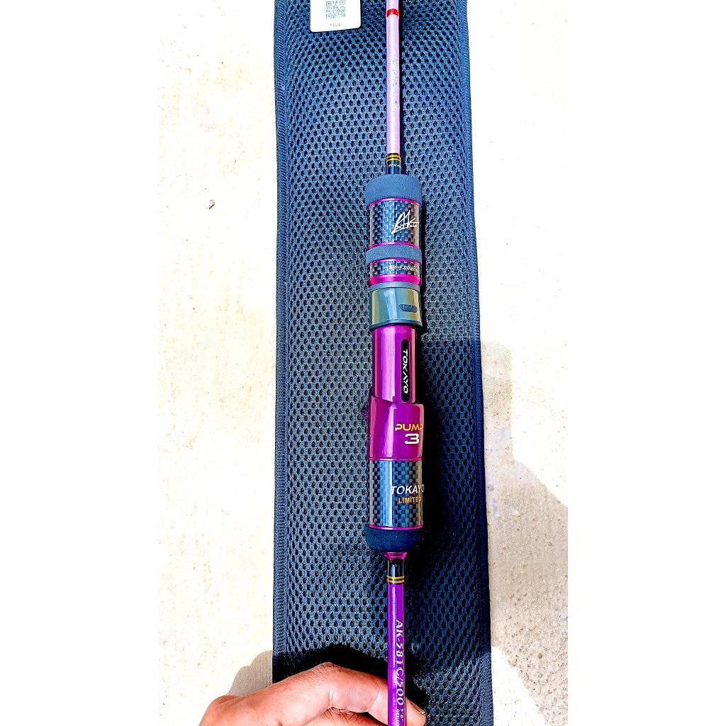 Custom Tokayo AKA Rod power 3 (slowjig PE 2-3) blank KFB 3 loop