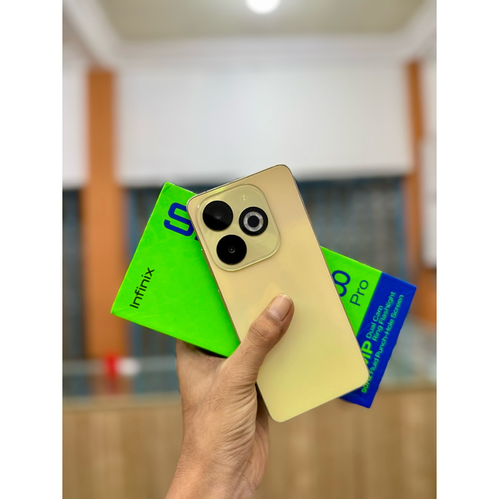 INFINIX SMART 8 PRO 8/128GB SECOND MULUS PEMAKAIAN