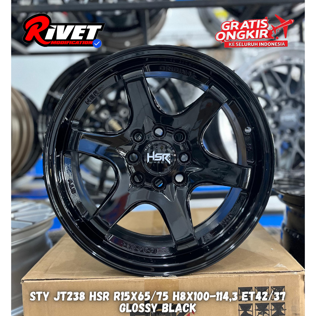 VELG MOBIL HSR CELONG RING 15 BUAT BRIO JAZZ SWIFT YARIS AGYA AYLA AVANZA DLL PELEK CELONG RING 15