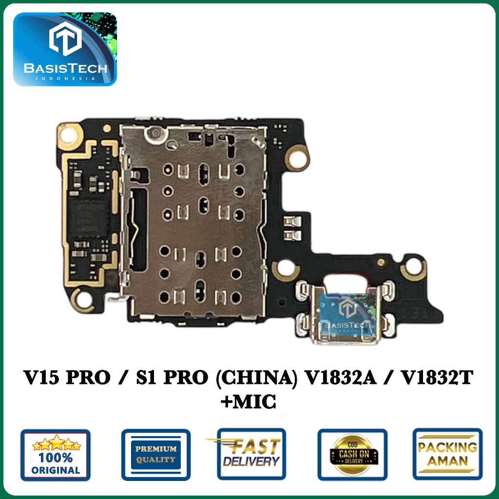 FLEXIBLE KONEKTOR CAS CHARGER FOR VIVO V15 PRO - S1 PRO V1832A - V1832T ORIGINAL QUALITY