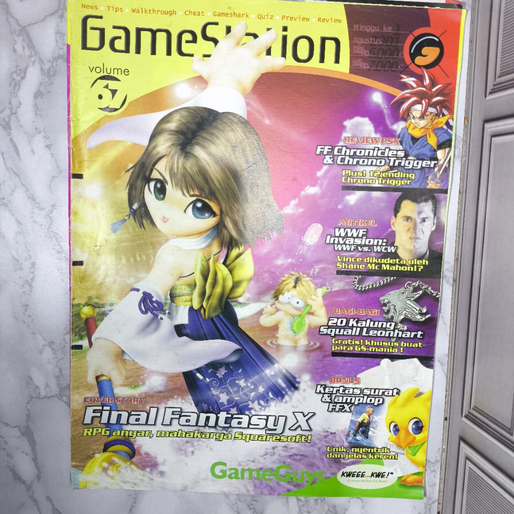 Majalah Gamestation Vol 51-100 Cabutan Kolpri