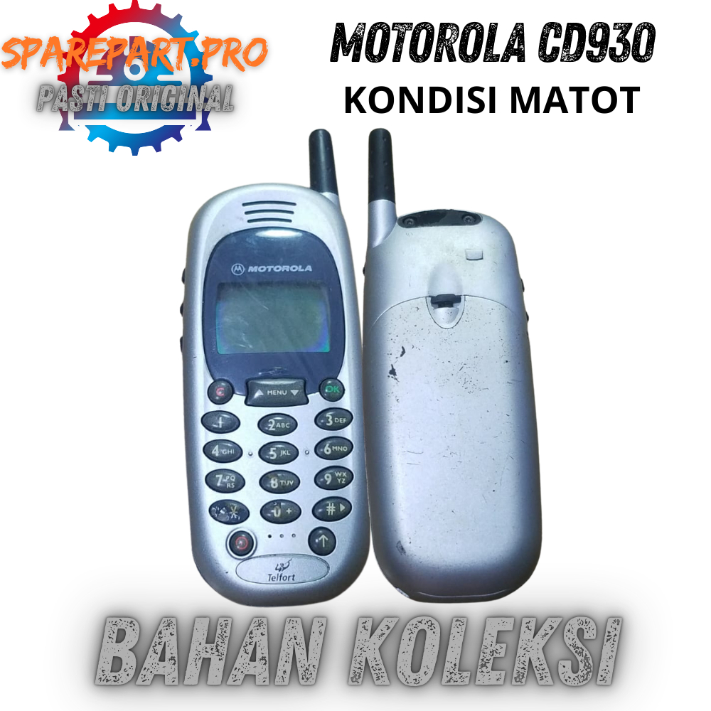 MOTOROLA CD930 BAHAN BUAT KOLEKSI HP JADUL