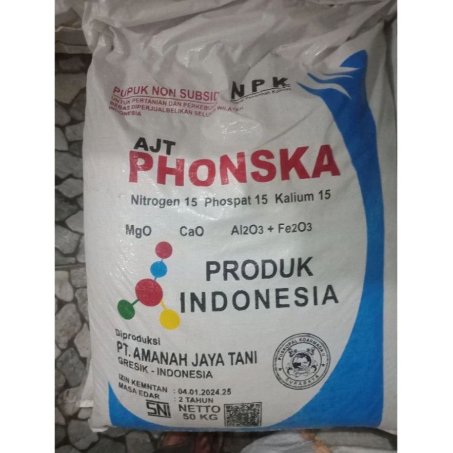 Pupuk phonska kemasan 1kg Non Subsidi