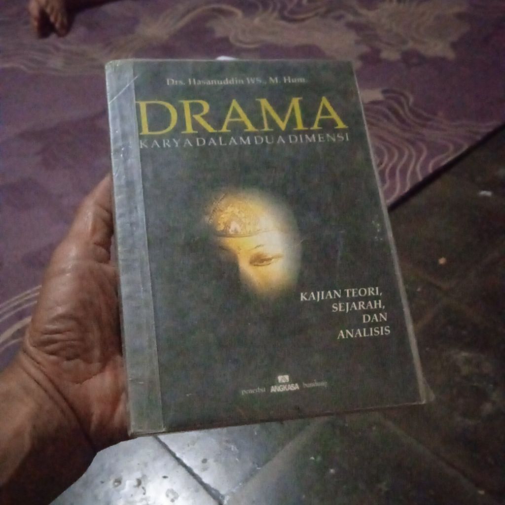 buku Drama, Karya dalam Dua Dimensi, kajian teori, sejarah dan analisis, buku original