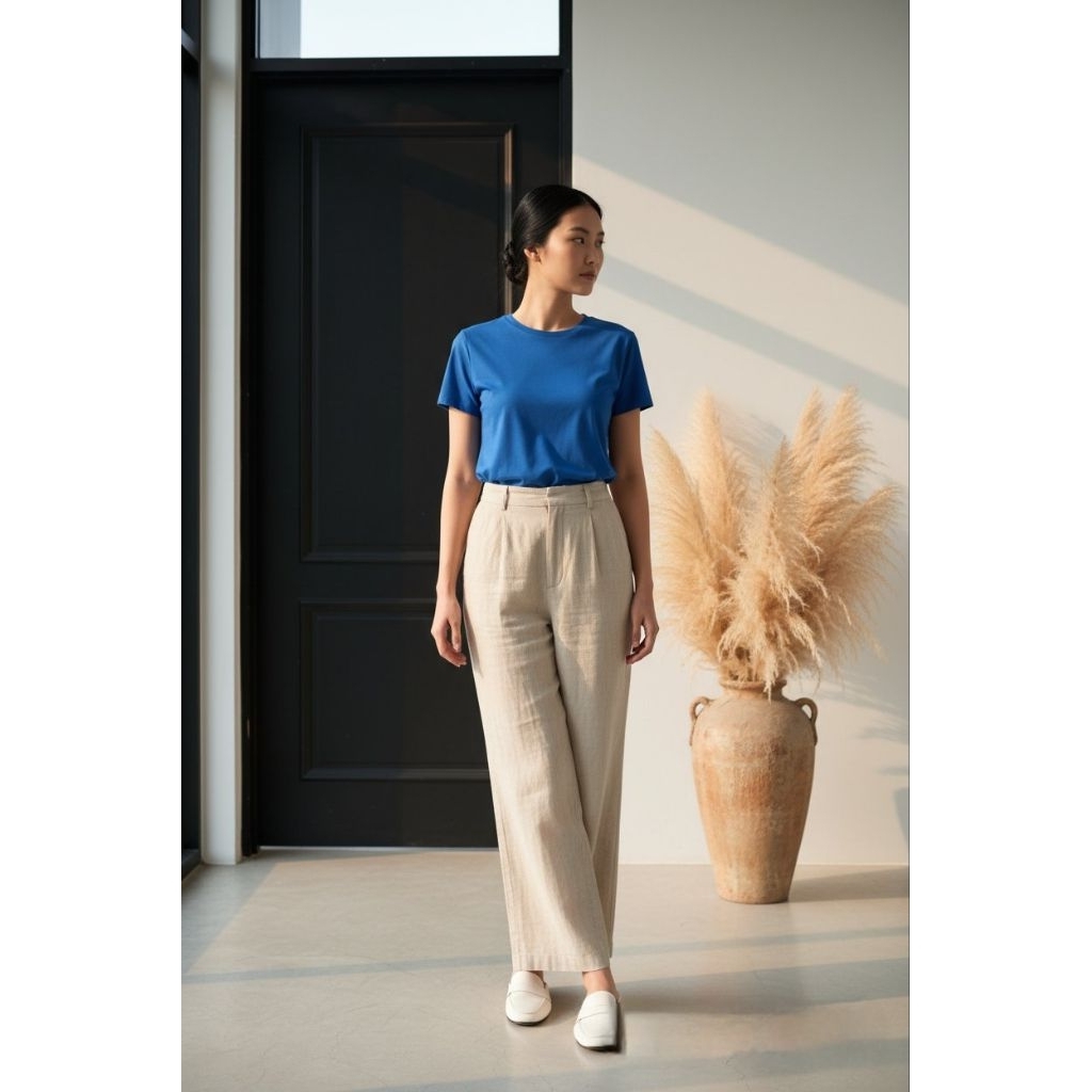 KAOS GIANT BASIC BIRU BCA