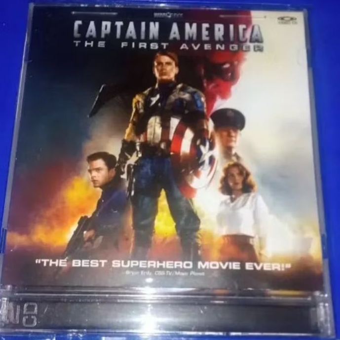 VCD Original Captain American - The First Avenger feat Chris Evans Teks Indonesia