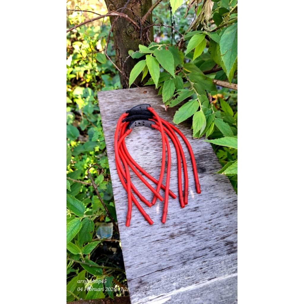 karet ketapel darat siap pakai