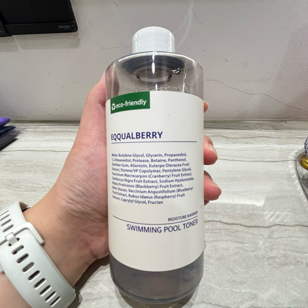preloved EQQUALBERRY swimming pool toner