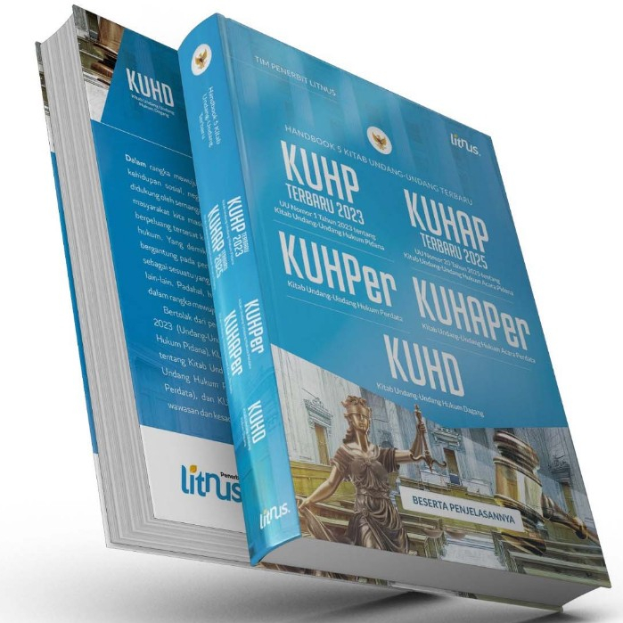 Handbook 5 Kitab Undang-Undang Terbaru KUHP Terbaru 2023 - UU Nomor 1 Tahun 2023), KUHAP Terbaru 202