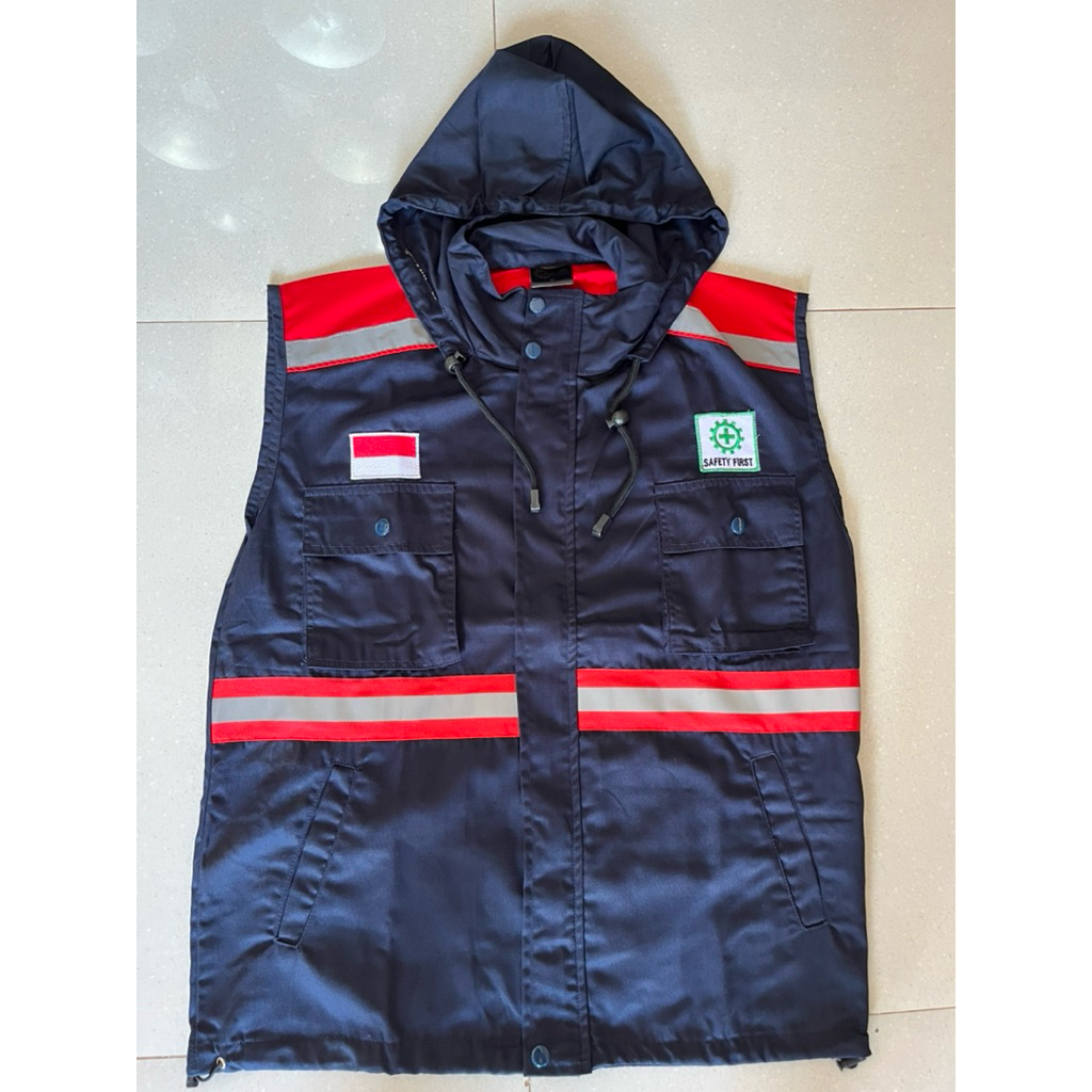 Rompi Plus Bordir Kantor/Kerja Lapangan APD,Pertambangan