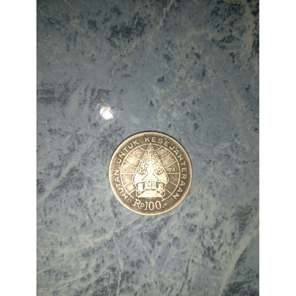 UANG KOIN 100 RUPIAH KUNO ( original )