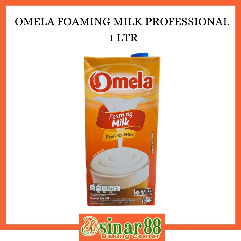OMELA FOAMING MILK FROFESSIONAL 1LITER