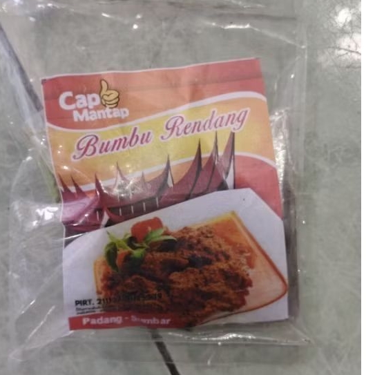 bumbu rendang Padang