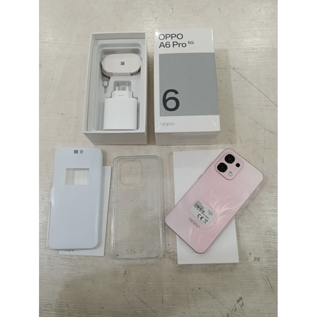 Oppo A6pro 5G 8/256 second masih mulus siap pakai